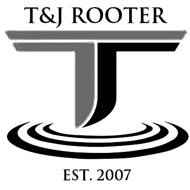 t and j rooter logo